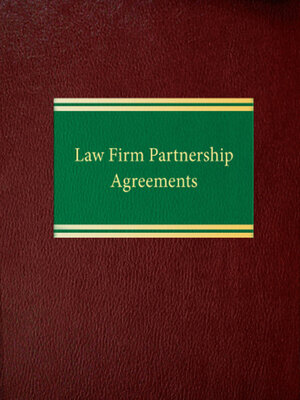 cover image of Law Firm Partnership Agreements